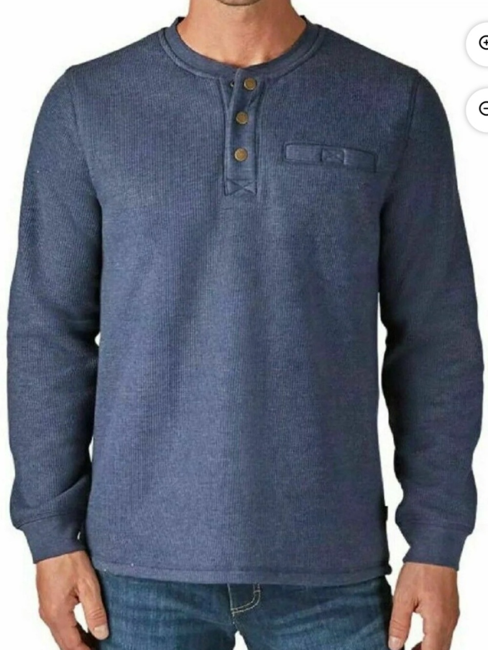 Lee Men's Henley Pullover Sweatshirt